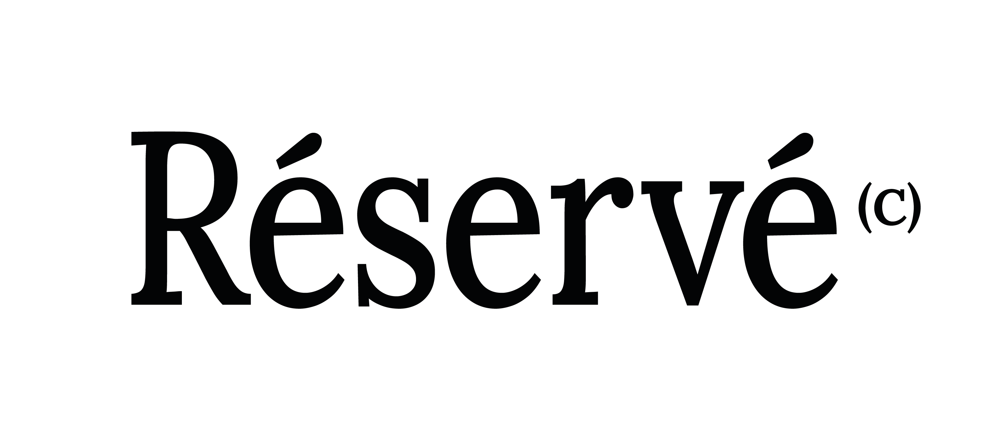 Réservé(c)
